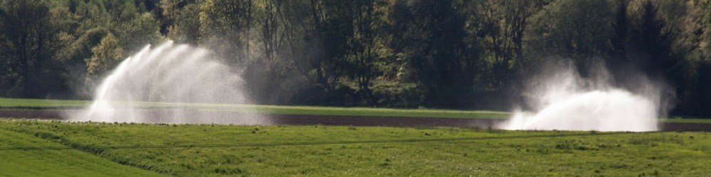 sistemi di irrigazione per colture in campo